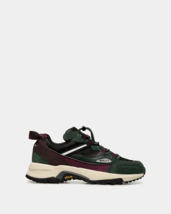 Faster Sneaker In Bottle Green Nylon