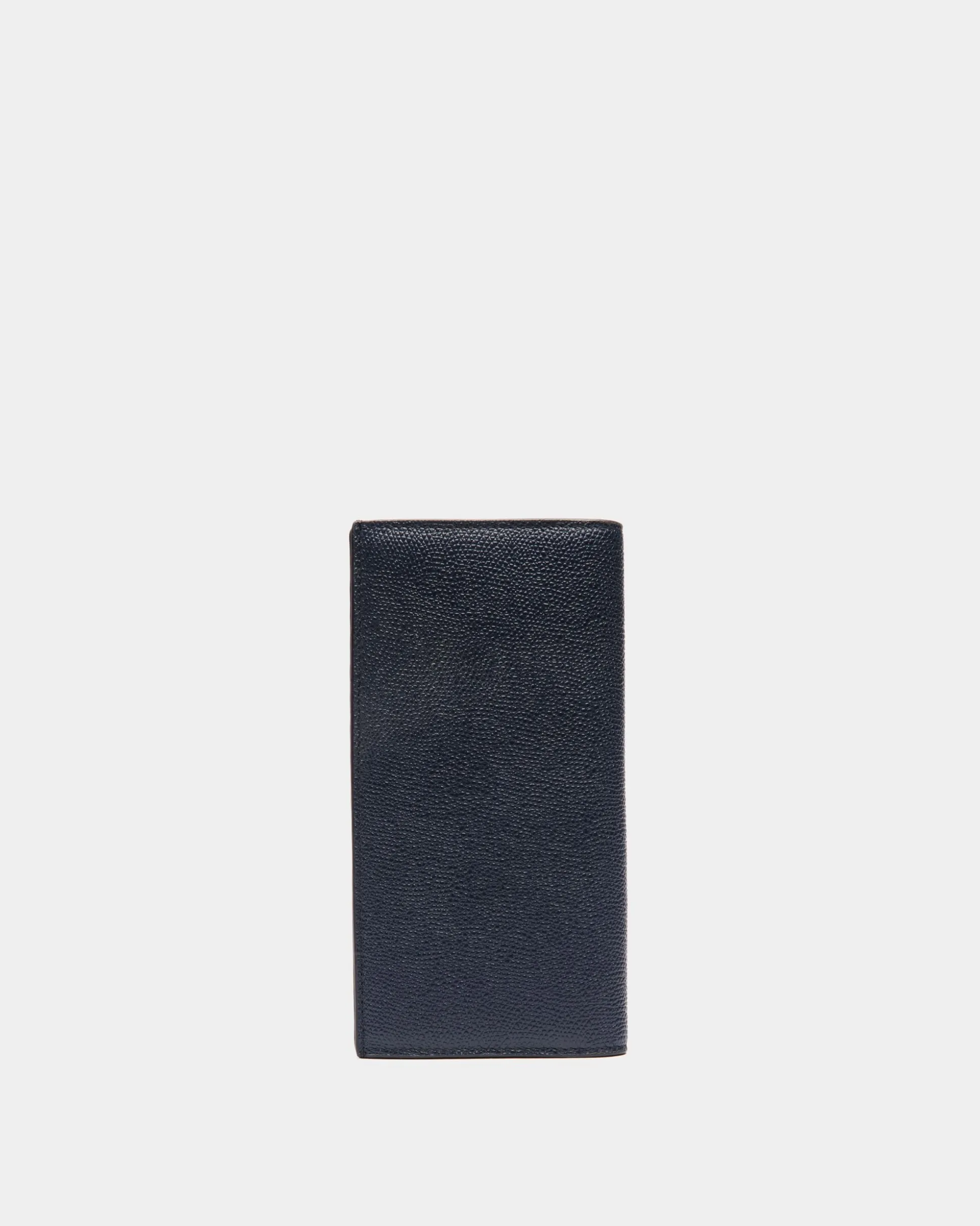 Flag Continental Wallet in Blue Leather