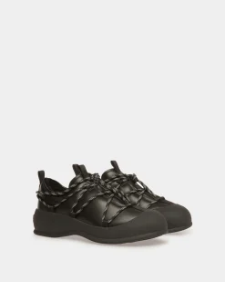 Frei Snow Boots In Black Leather