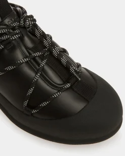 Frei Snow Boots In Black Leather