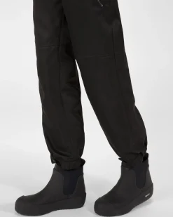 Gadey Leather And Rubber Boots In Black