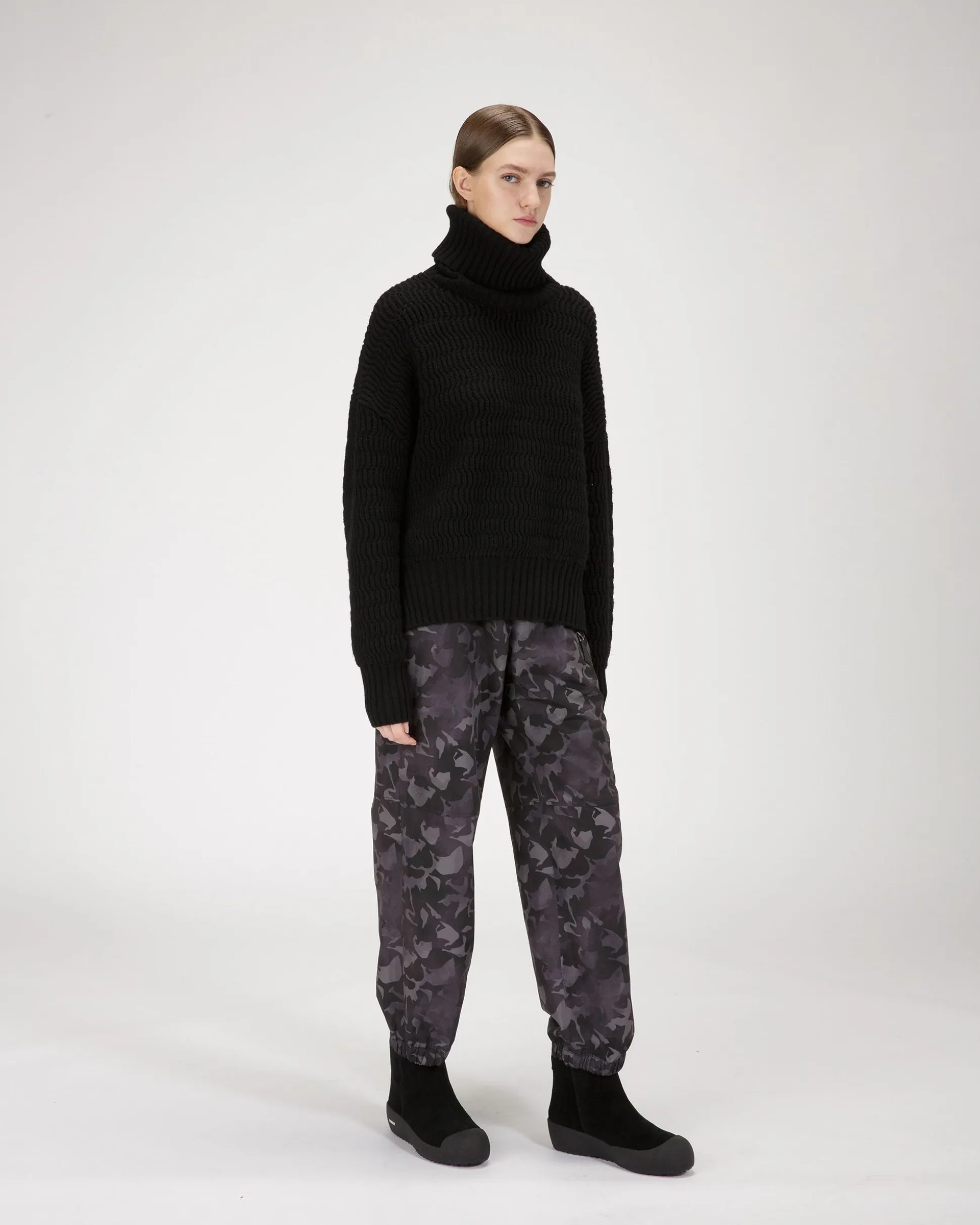 Guard II Leather Snow Boots In Black