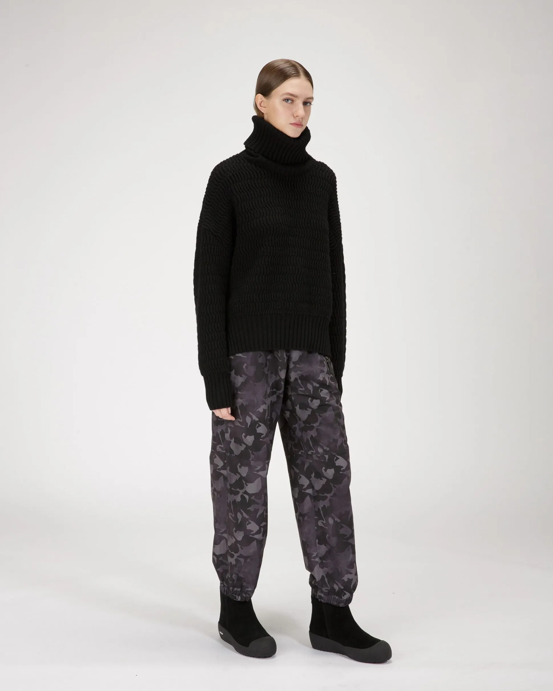 Guard II Leather Snow Boots In Black