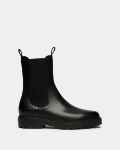 Gusto Bootie In Black Leather