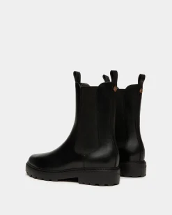 Gusto Bootie In Black Leather