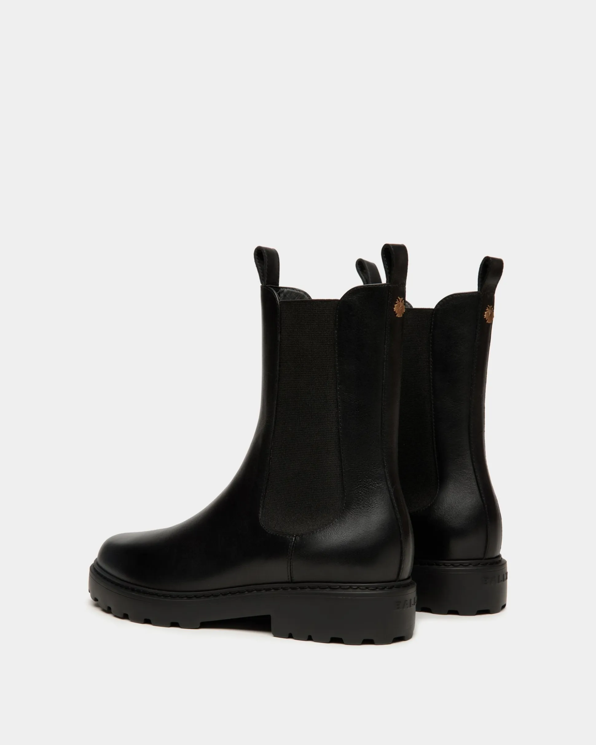 Gusto Bootie In Black Leather