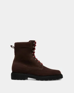 Gusto Bootie in Ebano Suede