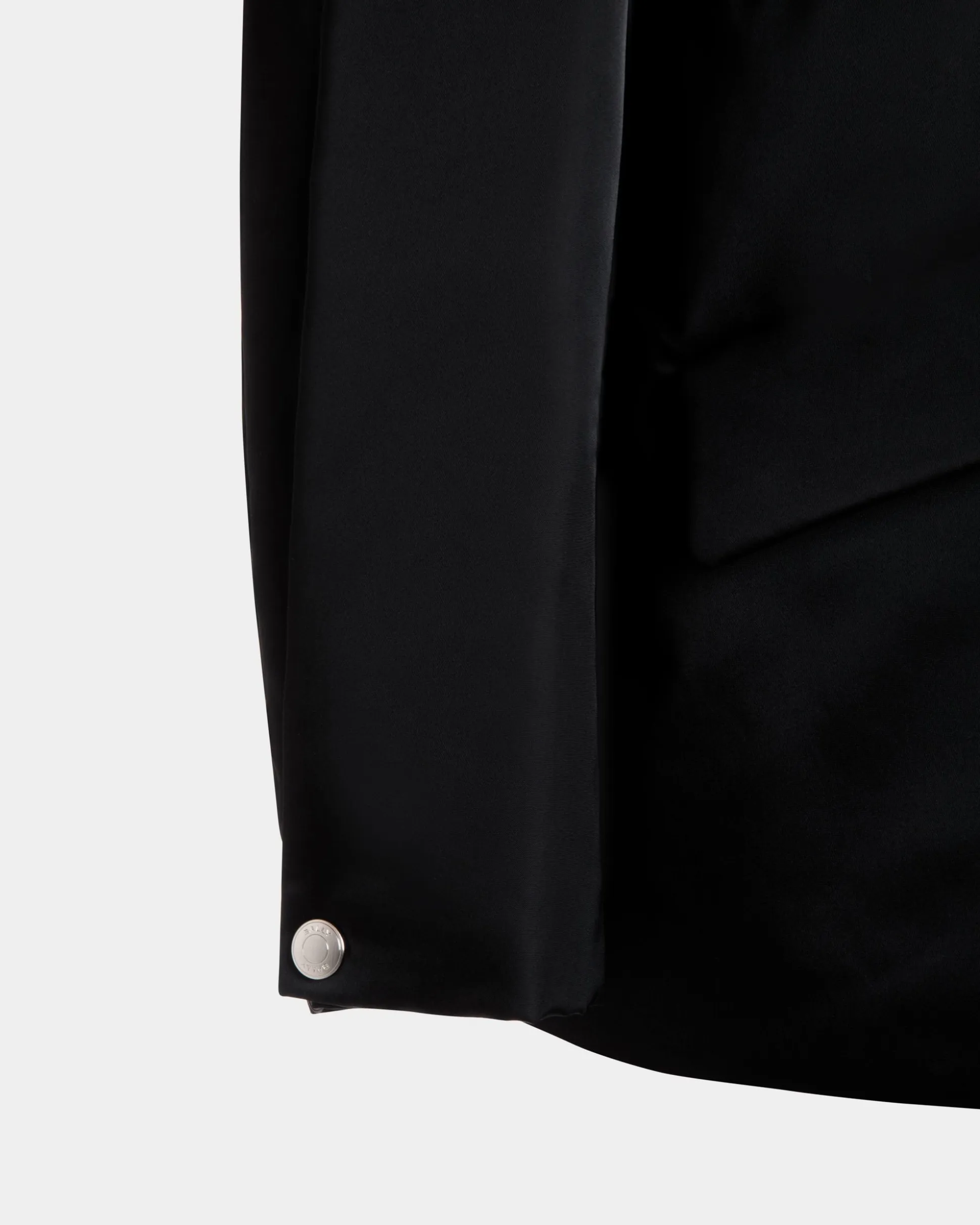 Jacket In Black Nylon