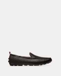 Kerbs Driver in Black Grained Leather