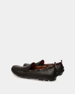 Kerbs Driver in Black Grained Leather