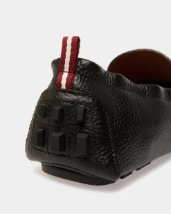 Kerbs Driver in Black Grained Leather