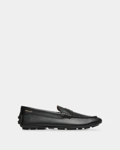 Kerbs Driver in Black Grained Leather