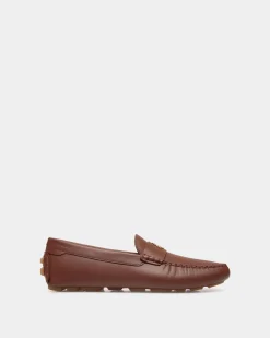 Kerbs Driver In Brown Leather