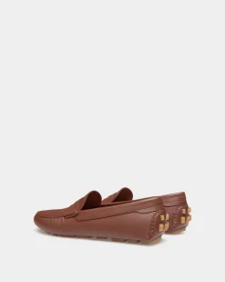 Kerbs Driver In Brown Leather