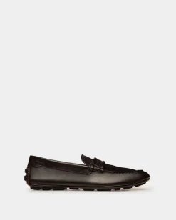 Kerbs Driver in Ebony Leather