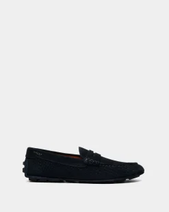 Kerbs Driver in Embossed Suede