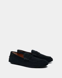 Kerbs Driver in Embossed Suede
