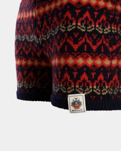 Knit Shorts In Multicolor Wool