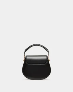 Lune Crossbody Bag In Black Leather