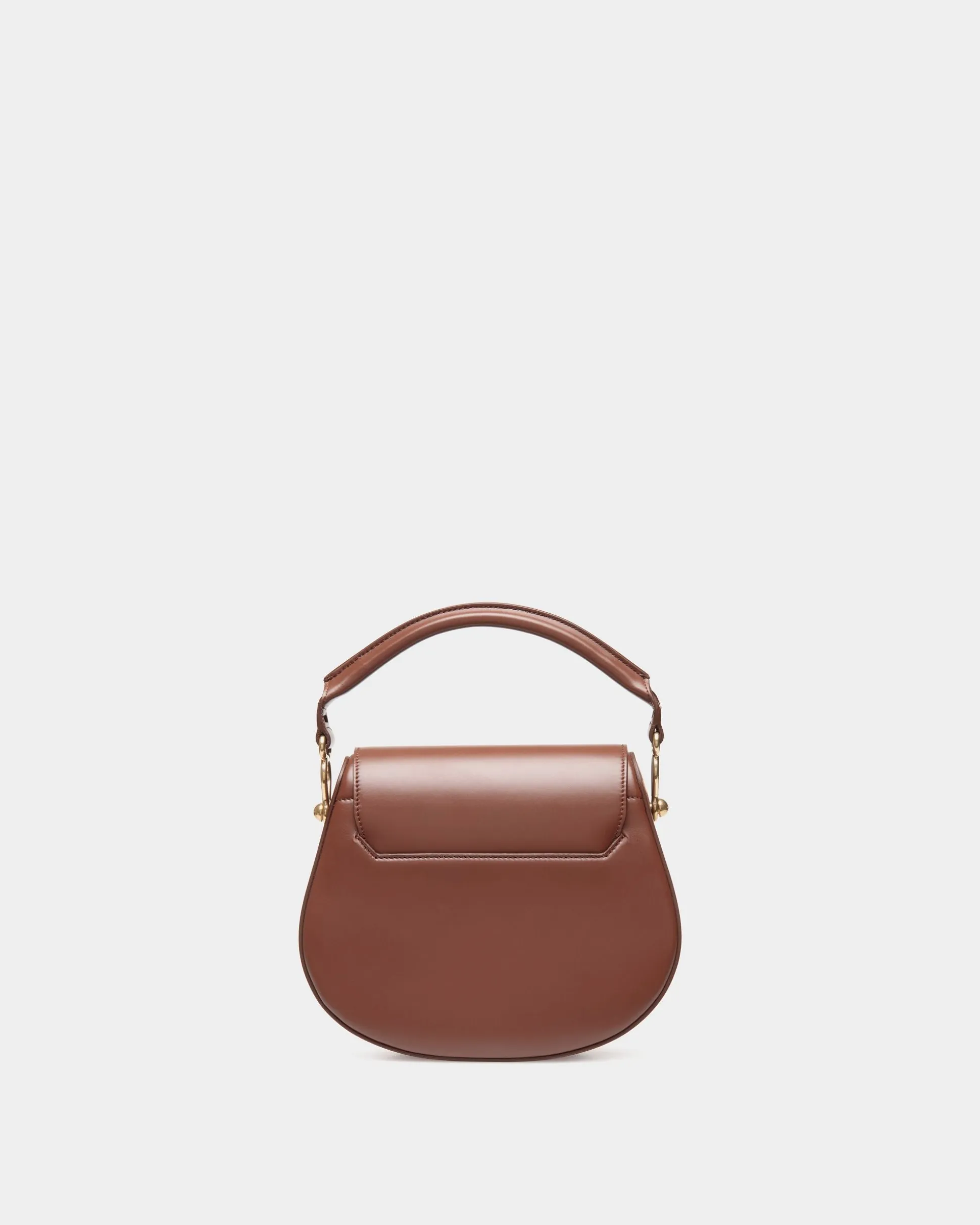 Lune Crossbody Bag In Brown Leather