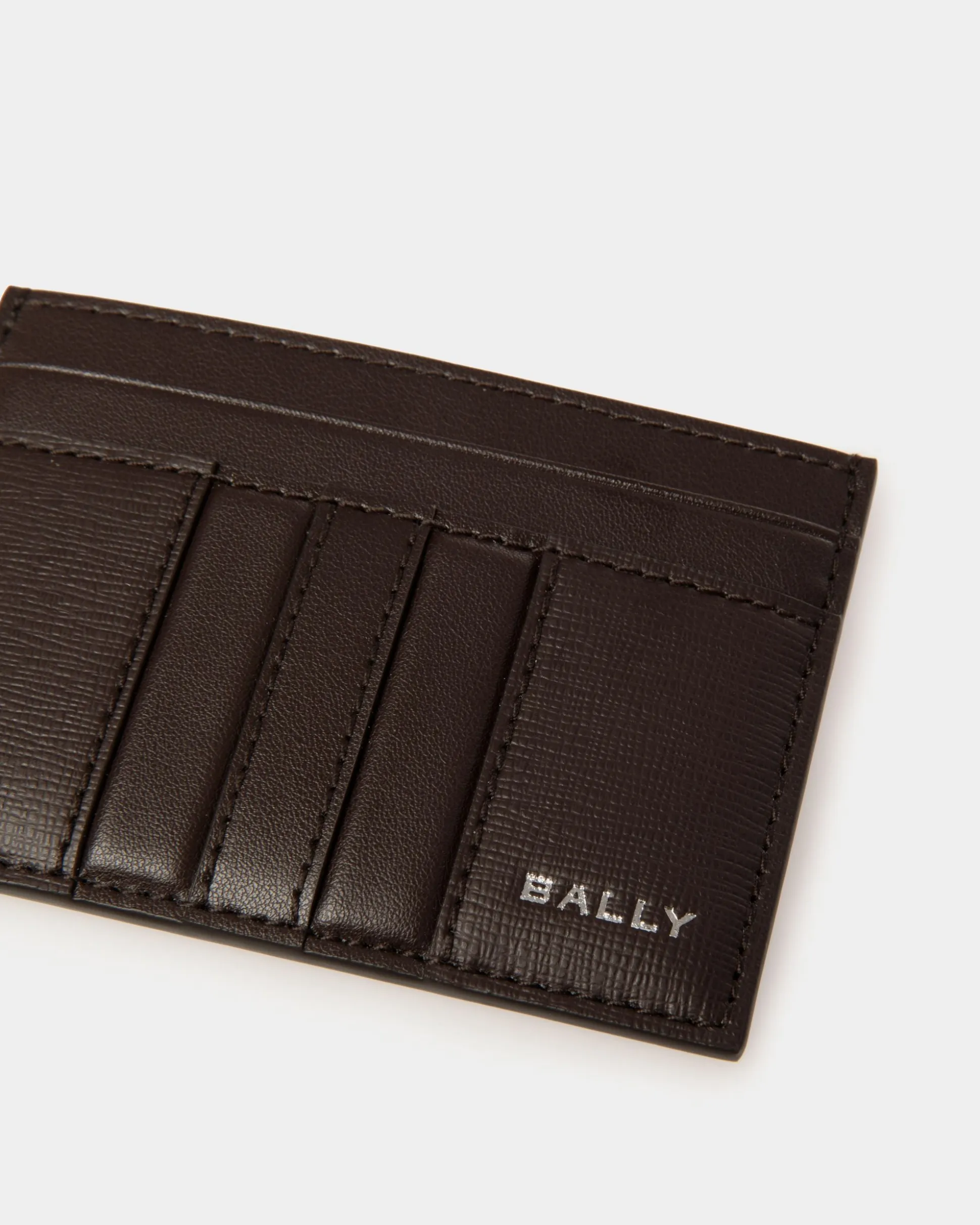 Mythos Card Holder in Ebano Recycled Leather