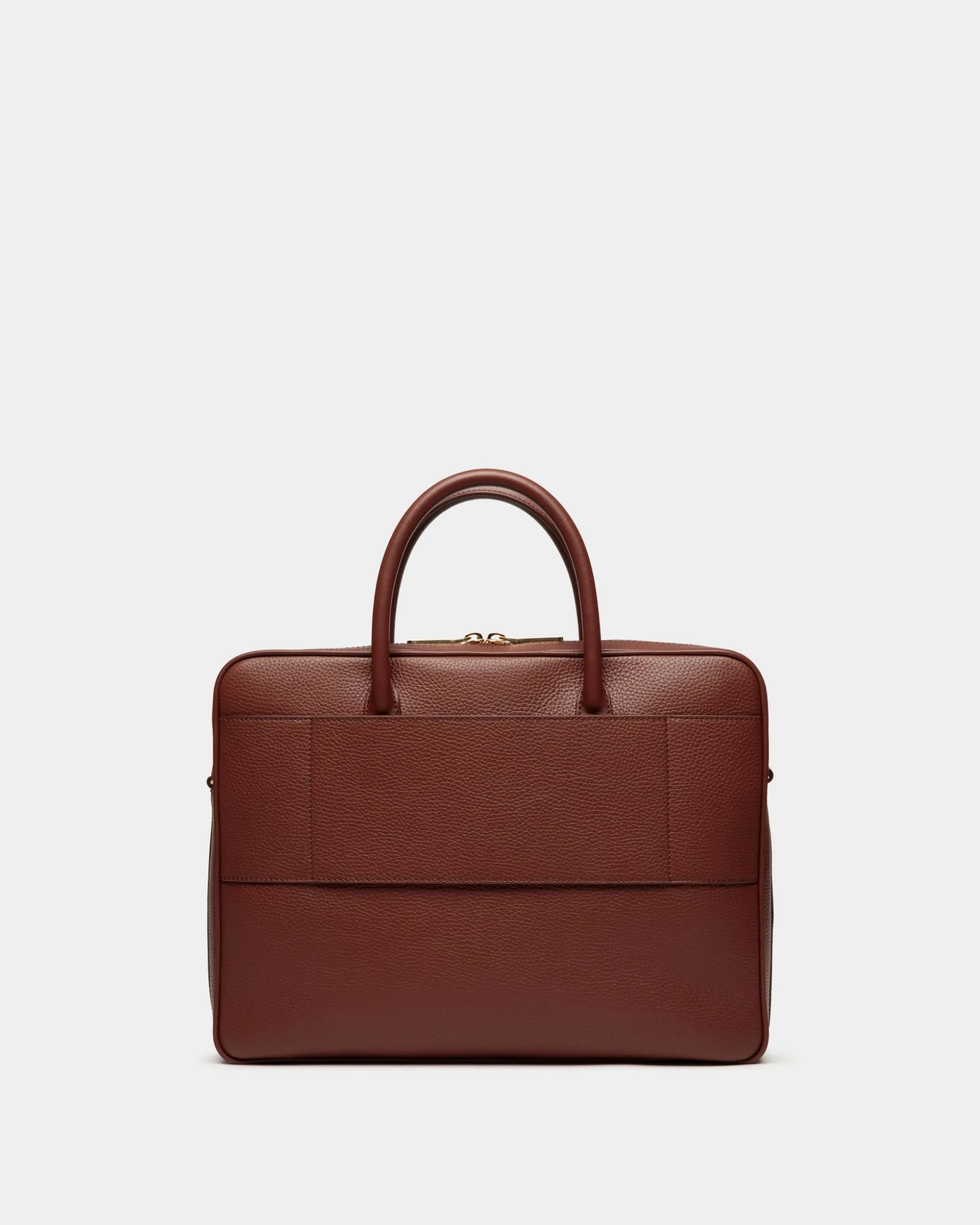 Oeden Briefcase in Brown Leather