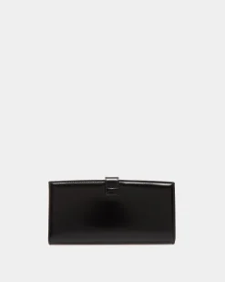 Ollam Continental Wallet in Black Leather