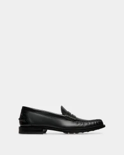 Oregon Loafer in Black Leather