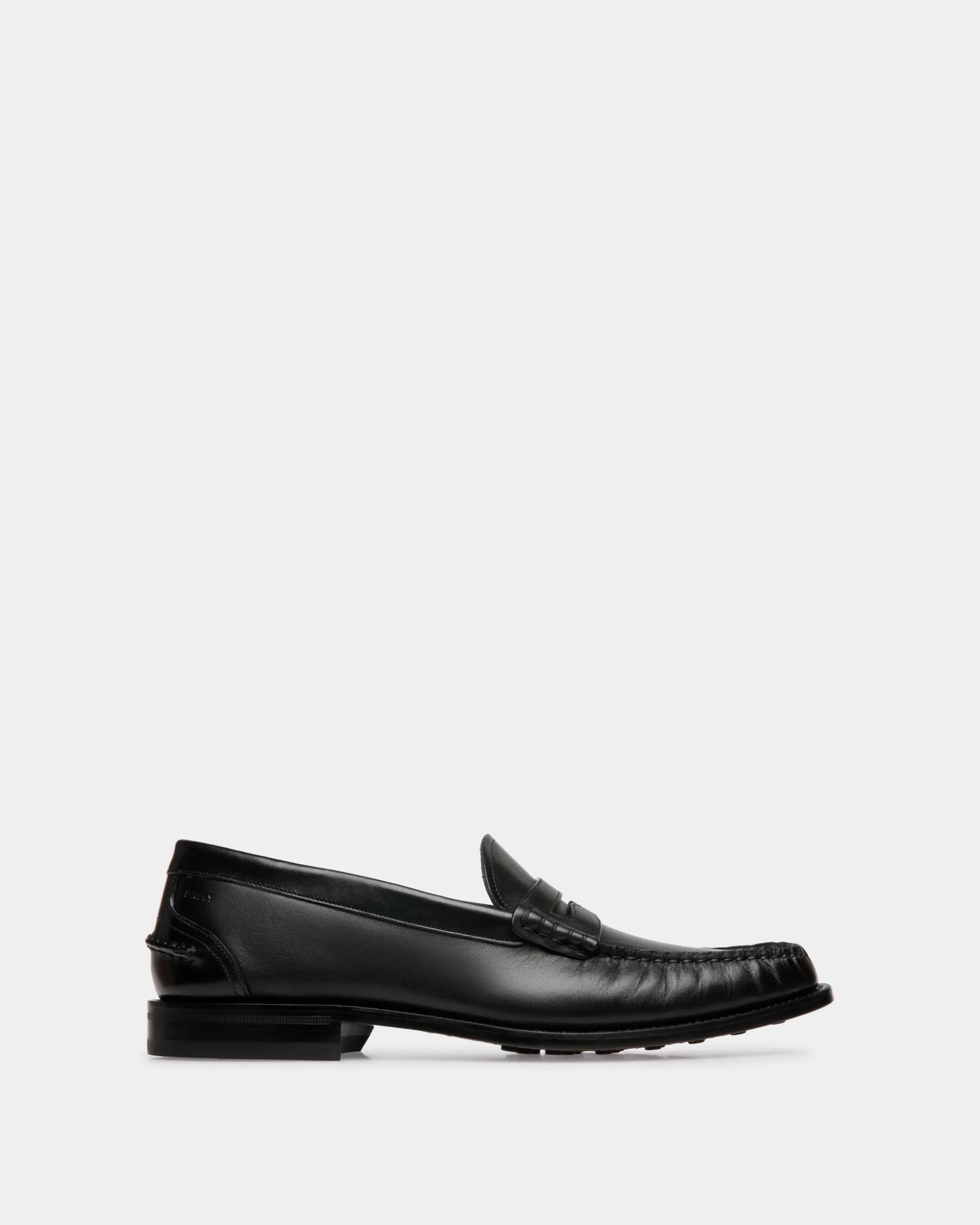 Oregon Loafer in Black Leather