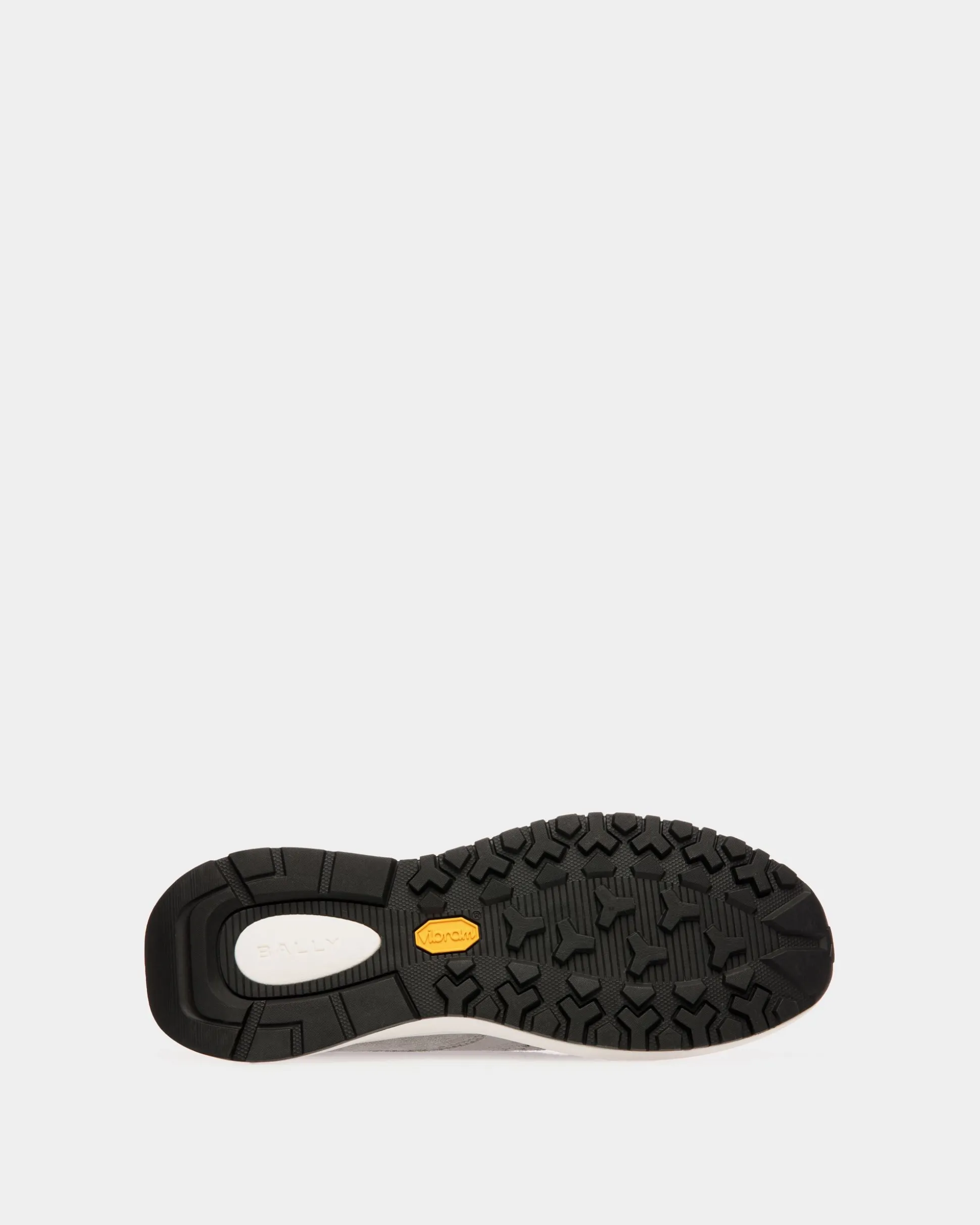 Outline Sneaker In Grey Knit Fabric