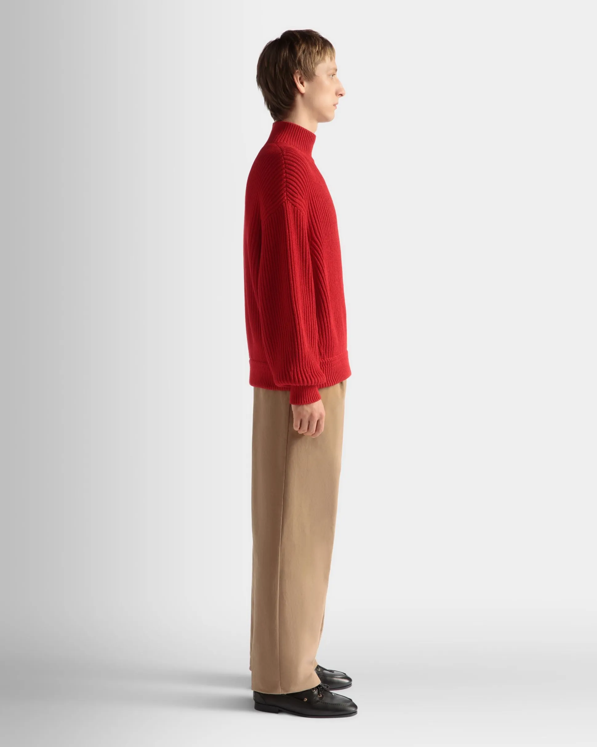 Pants in Camel Cotton