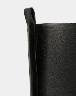 Peggy Boot in Black Leather