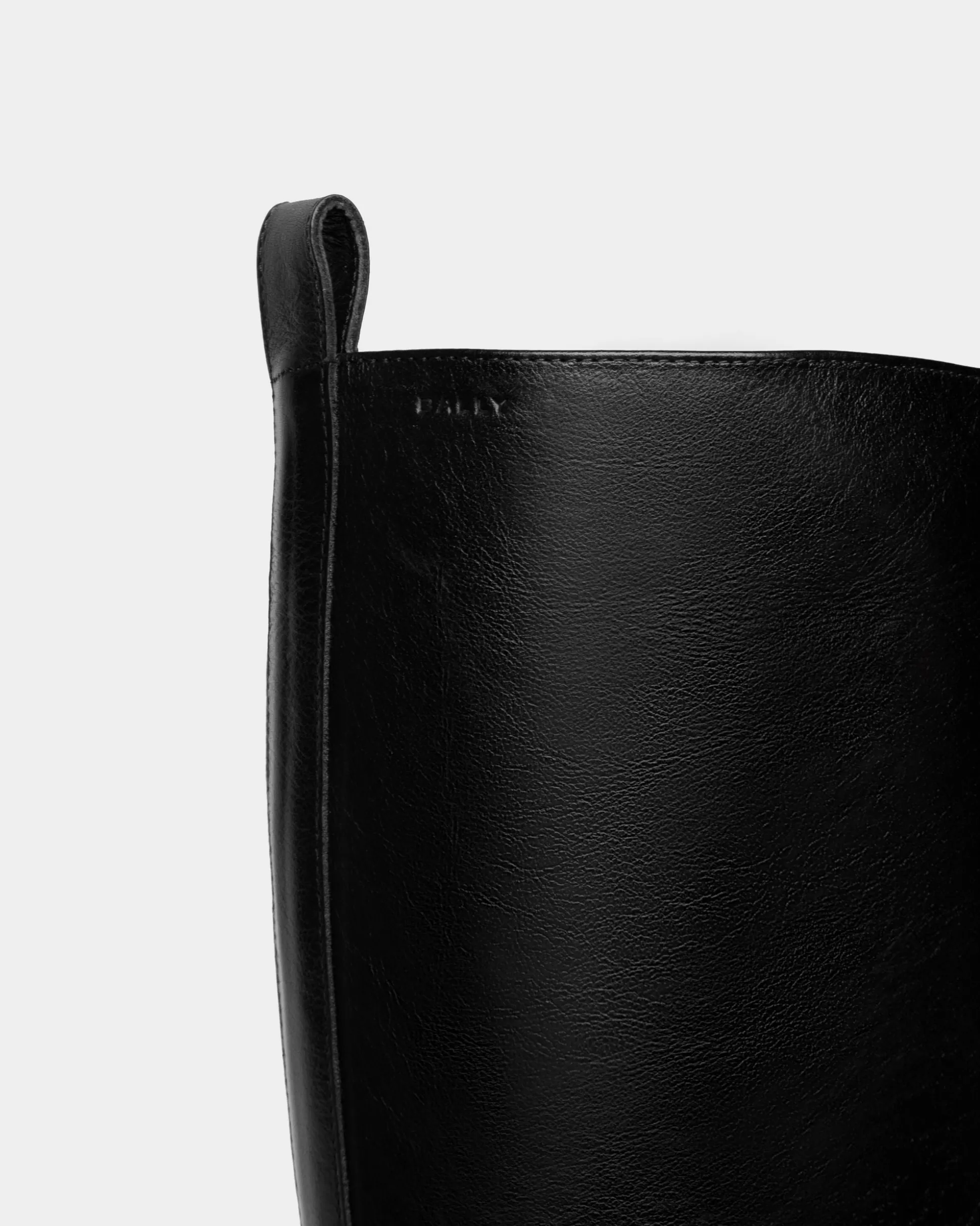 Peggy Boot in Black Leather