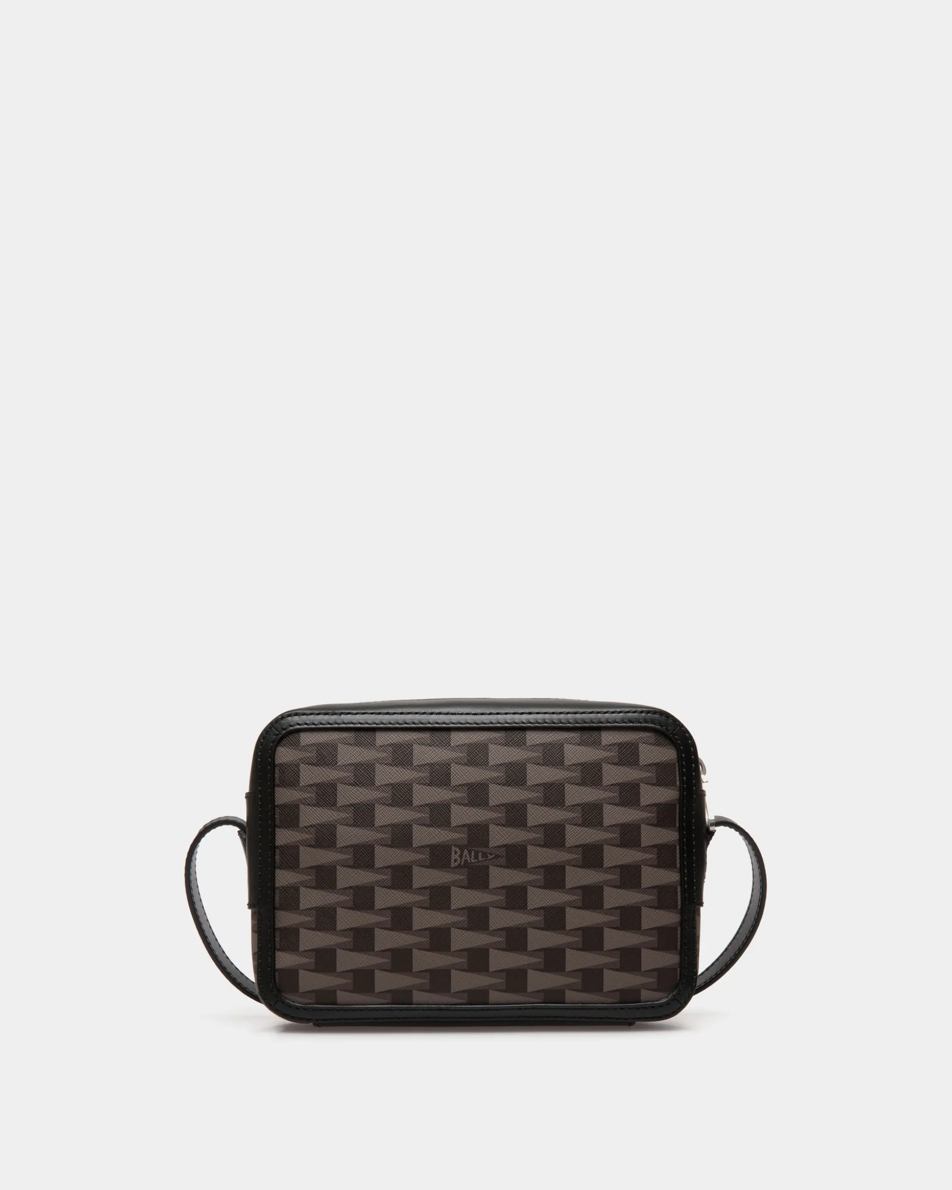 Pennant Crossbody Bag in Black Pennant Motif