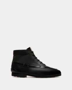 Plume Bootie In Black Leather