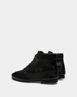 Plume Bootie In Black Leather