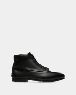 Plume Bootie In Black Leather