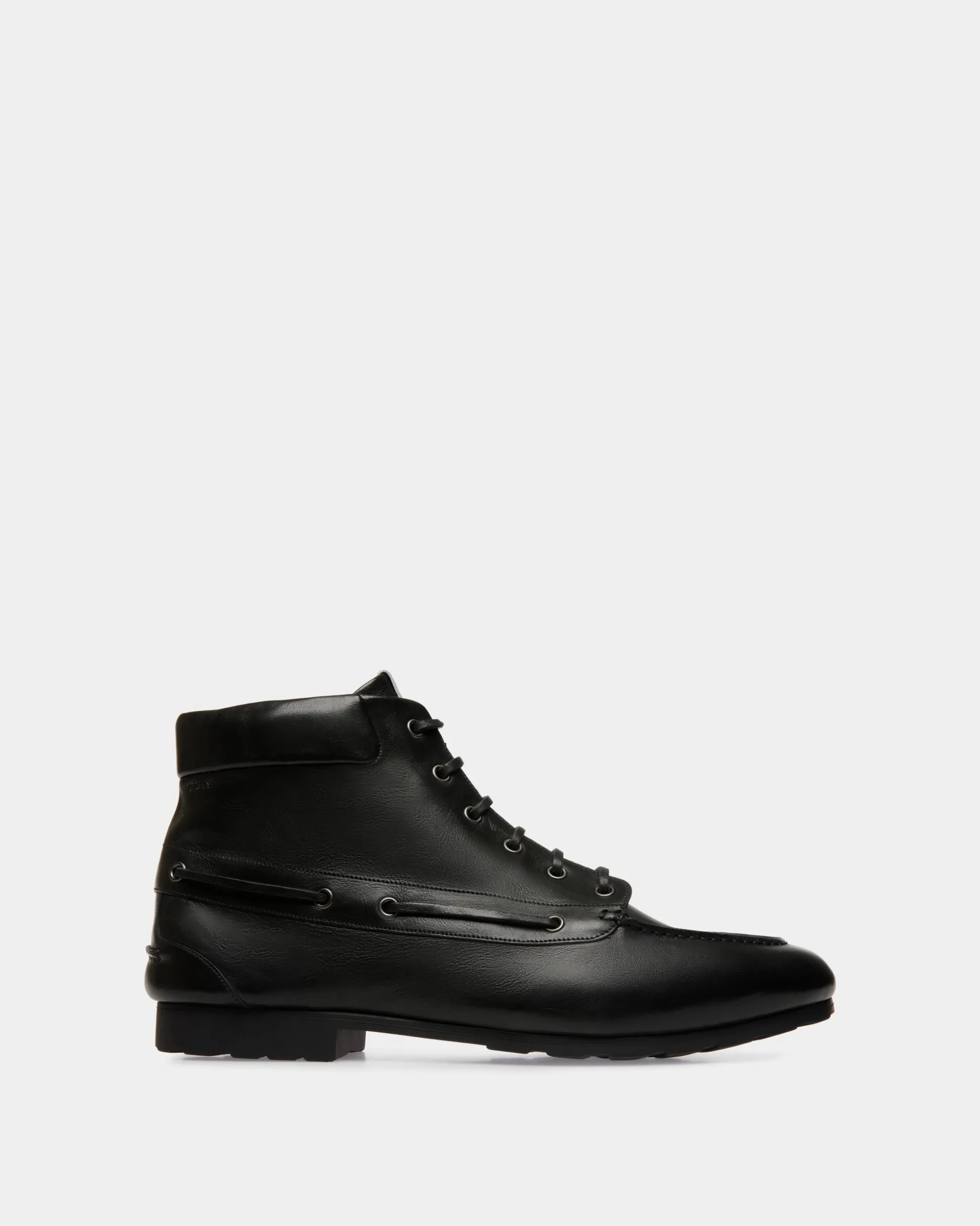 Plume Bootie In Black Leather