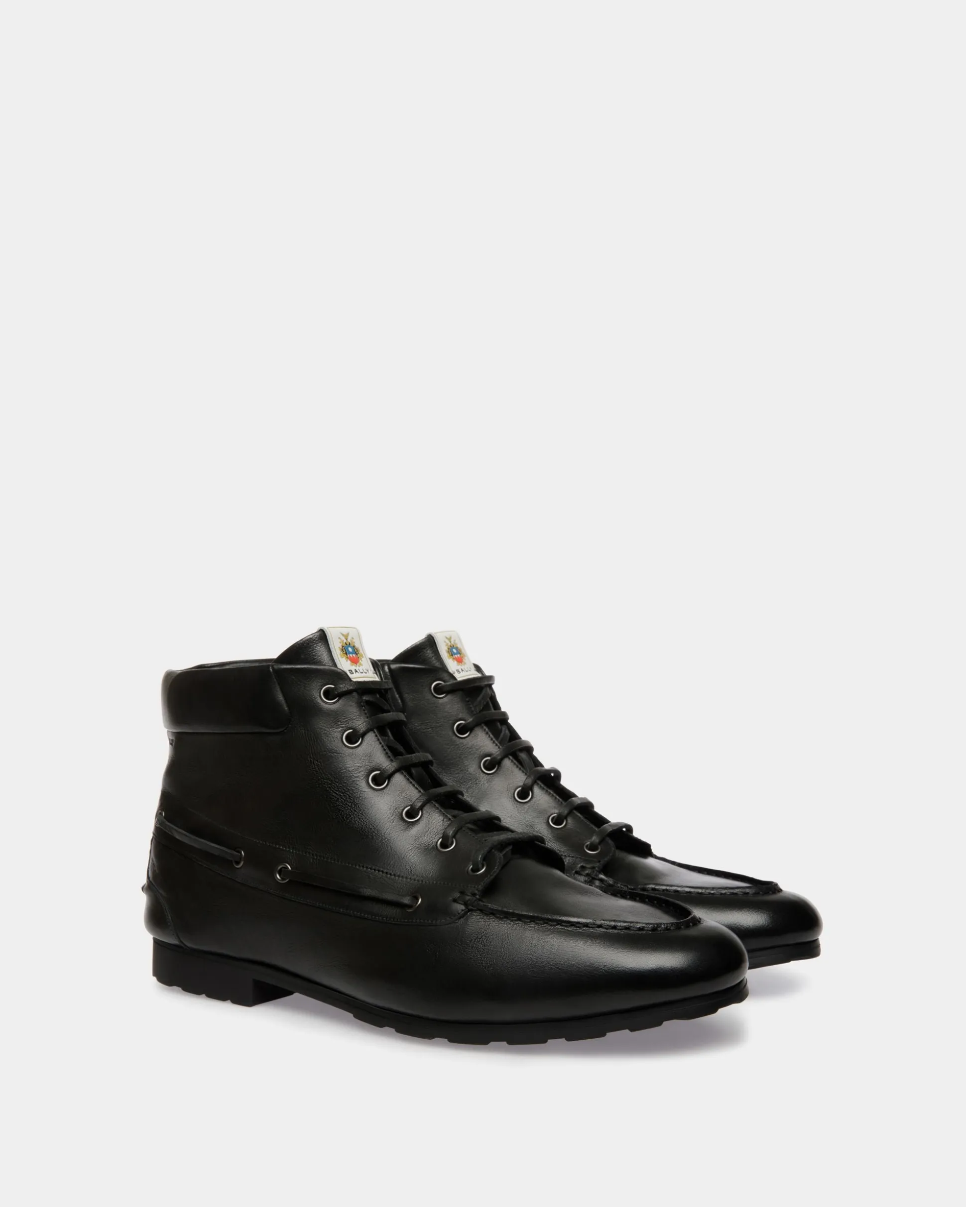 Plume Bootie In Black Leather