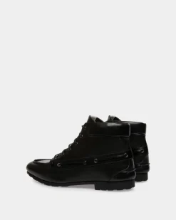 Plume Bootie In Black Leather
