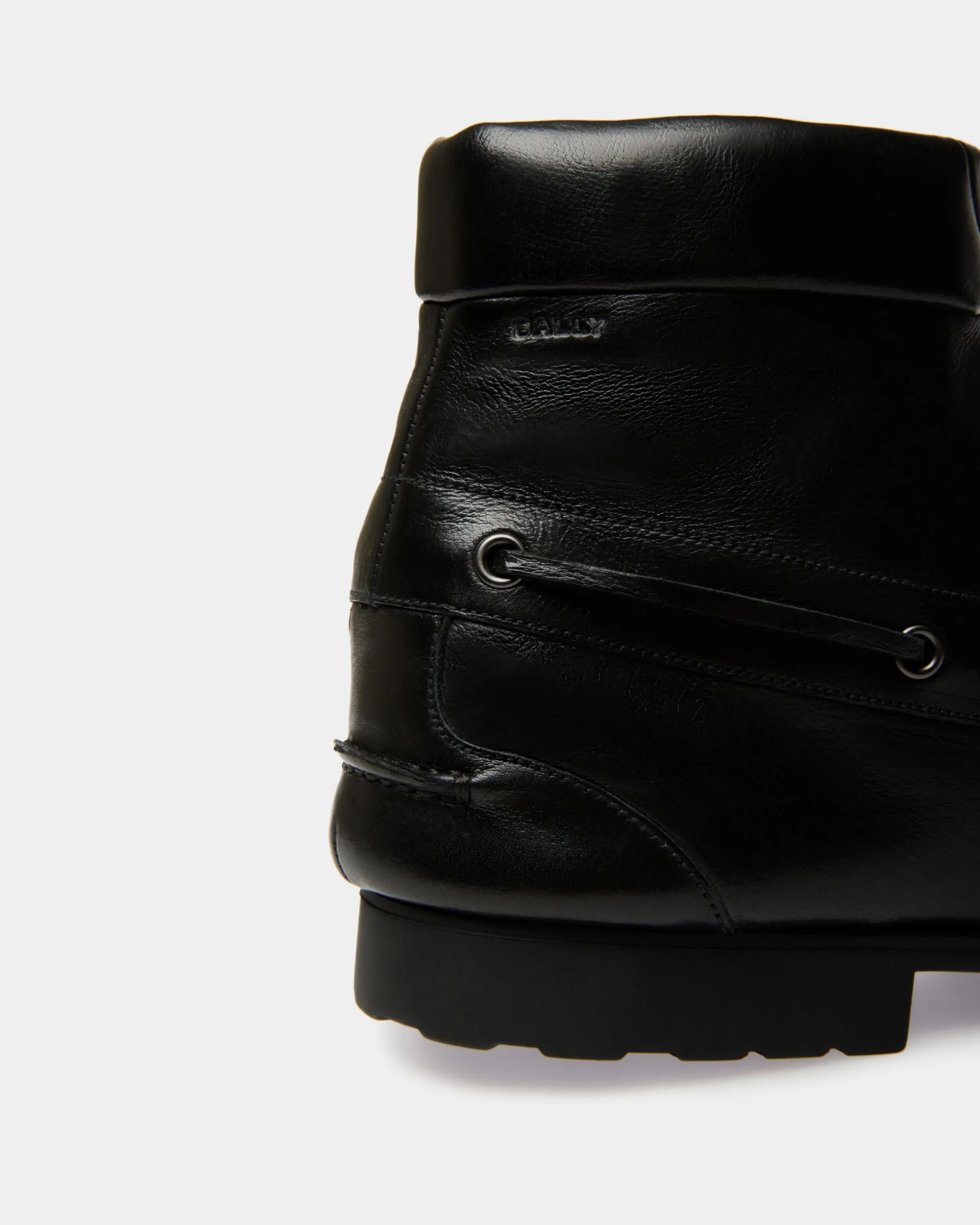 Plume Bootie In Black Leather