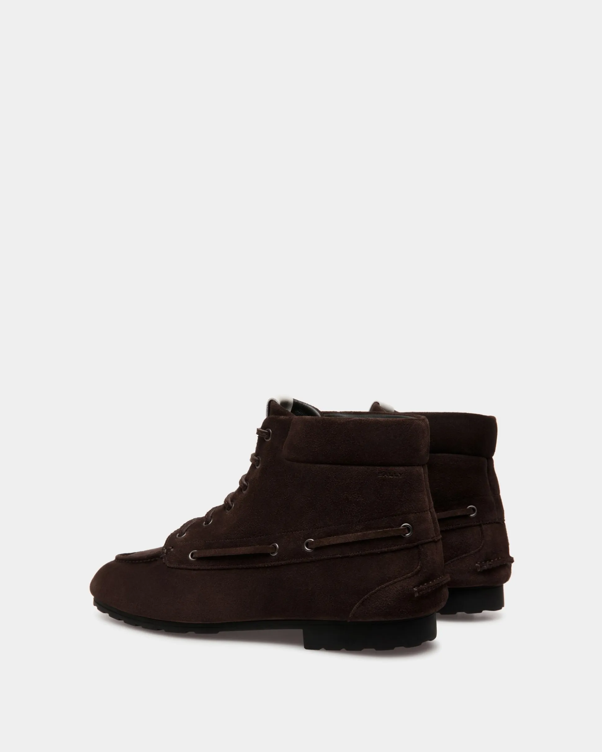 Plume Bootie In Ebano Suede