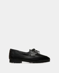 Plume Loafer In Black Leather