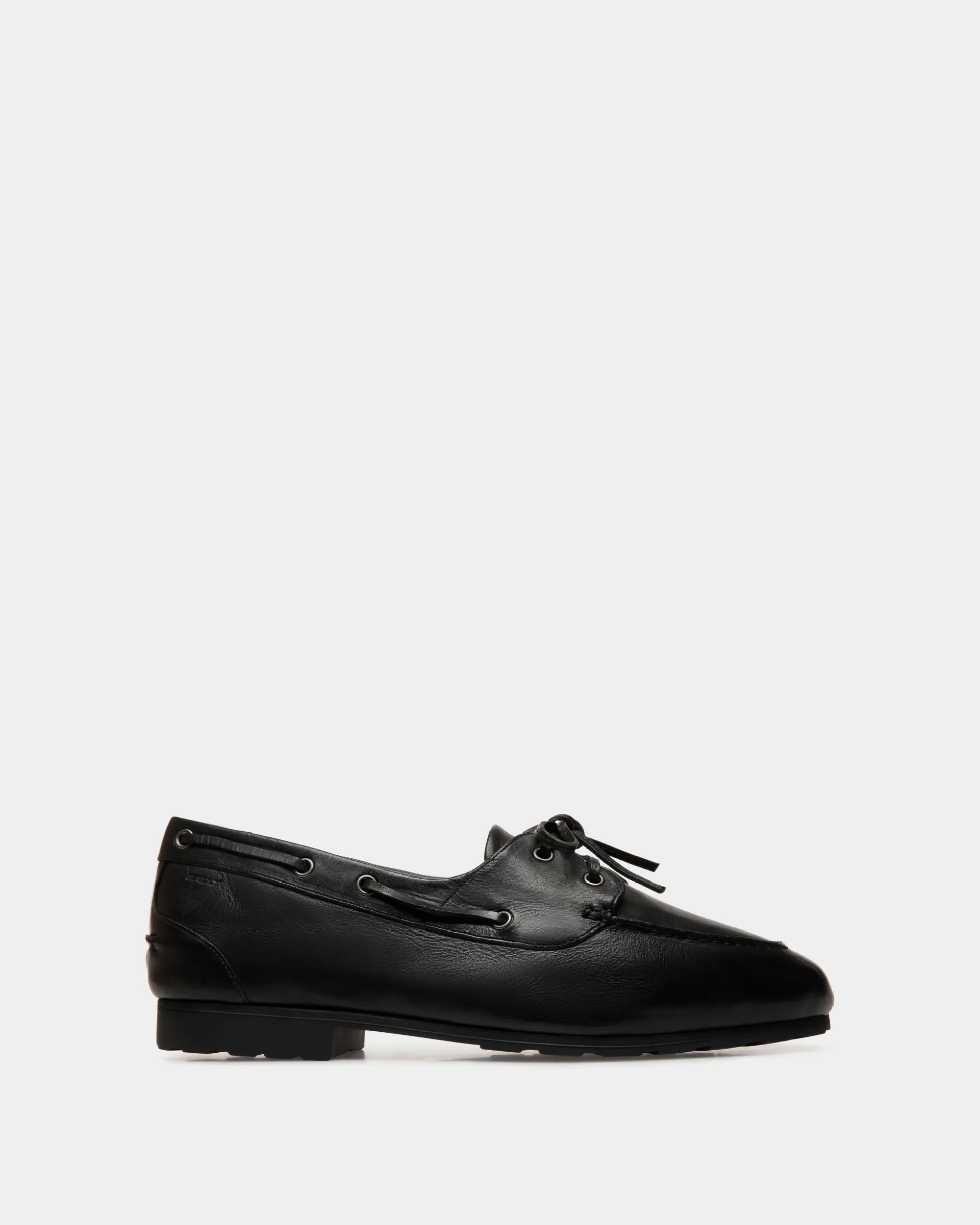 Plume Loafer In Black Leather
