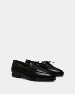Plume Loafer In Black Leather