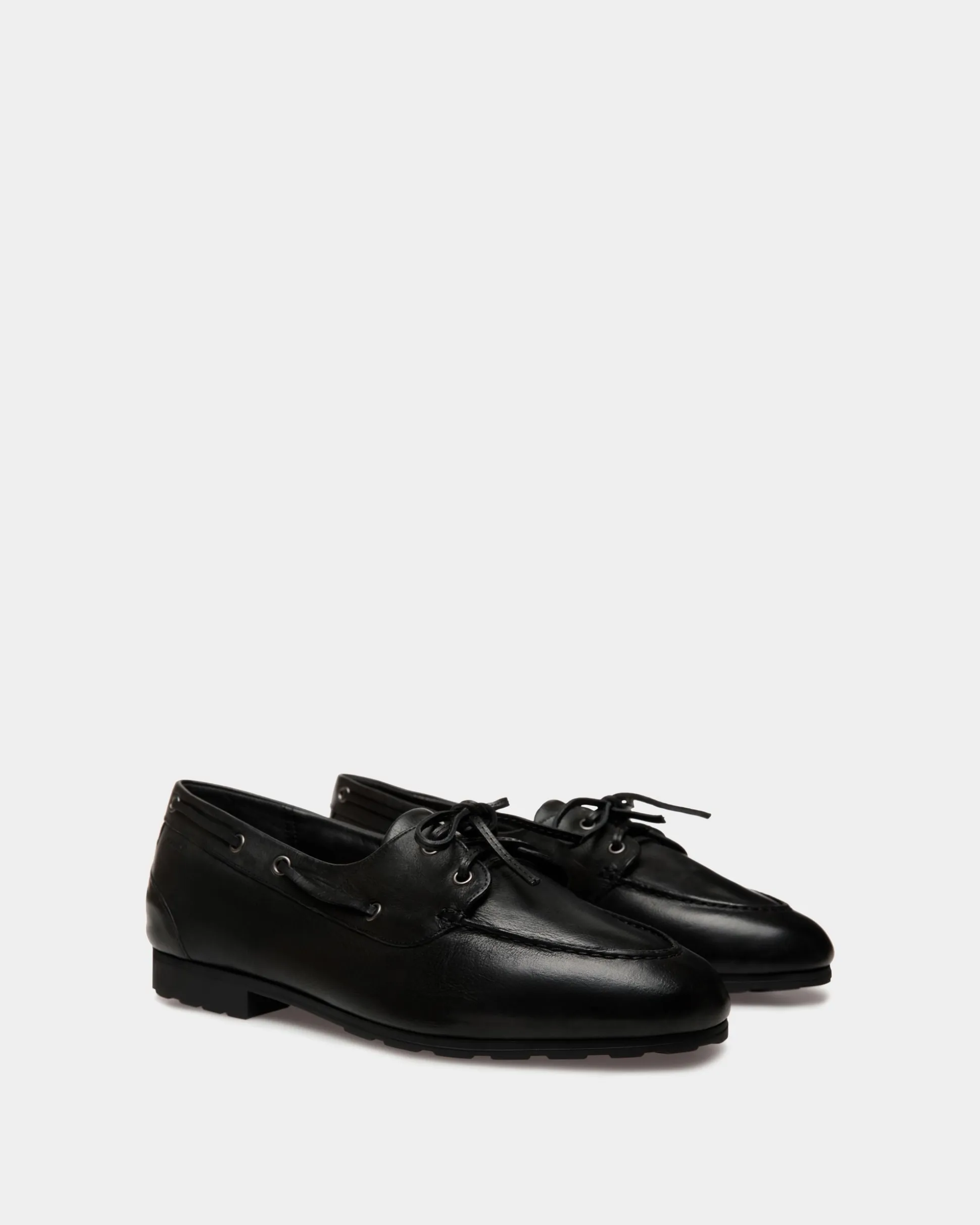 Plume Loafer In Black Leather