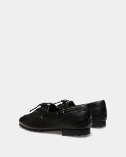 Plume Loafer In Black Leather