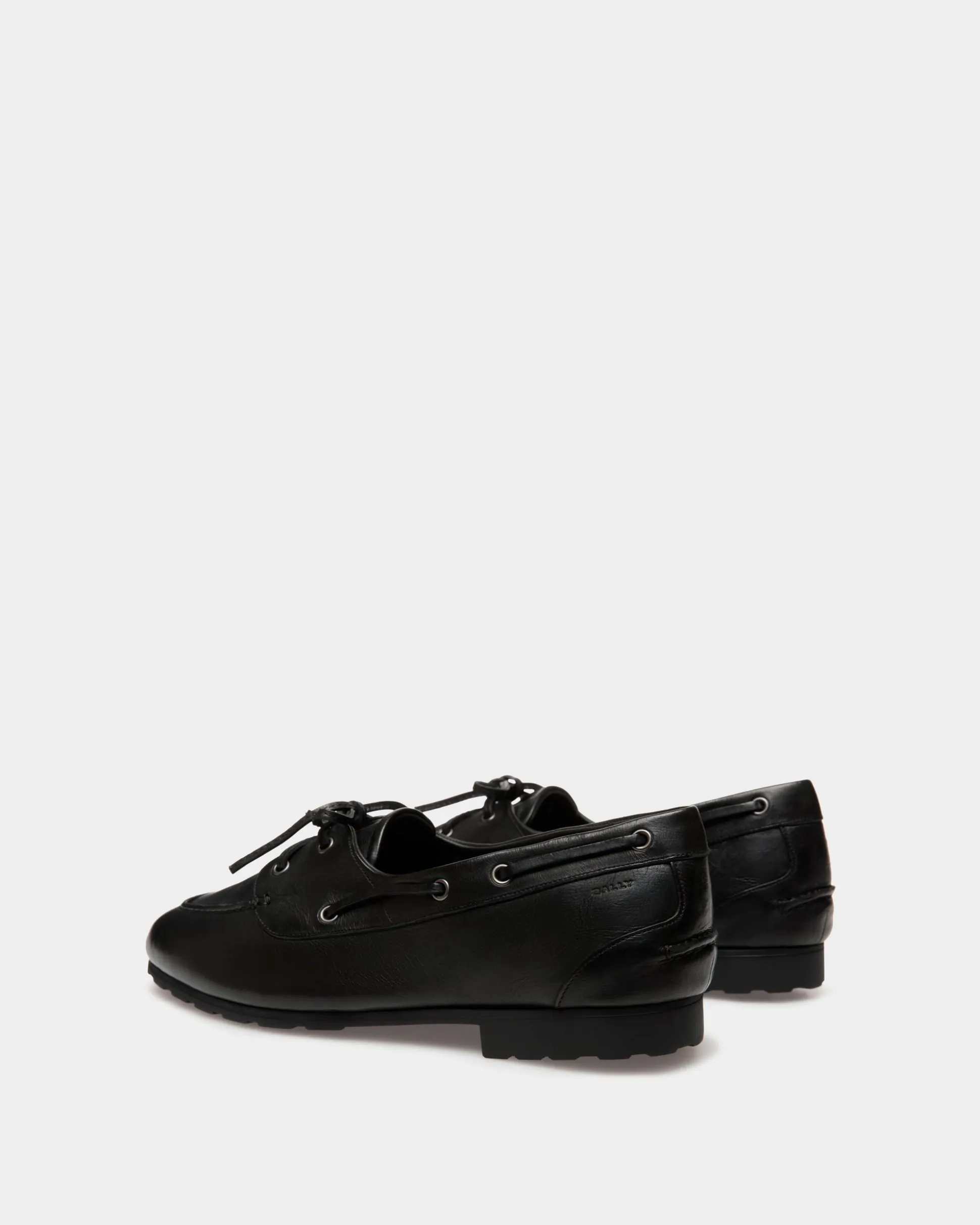 Plume Loafer In Black Leather