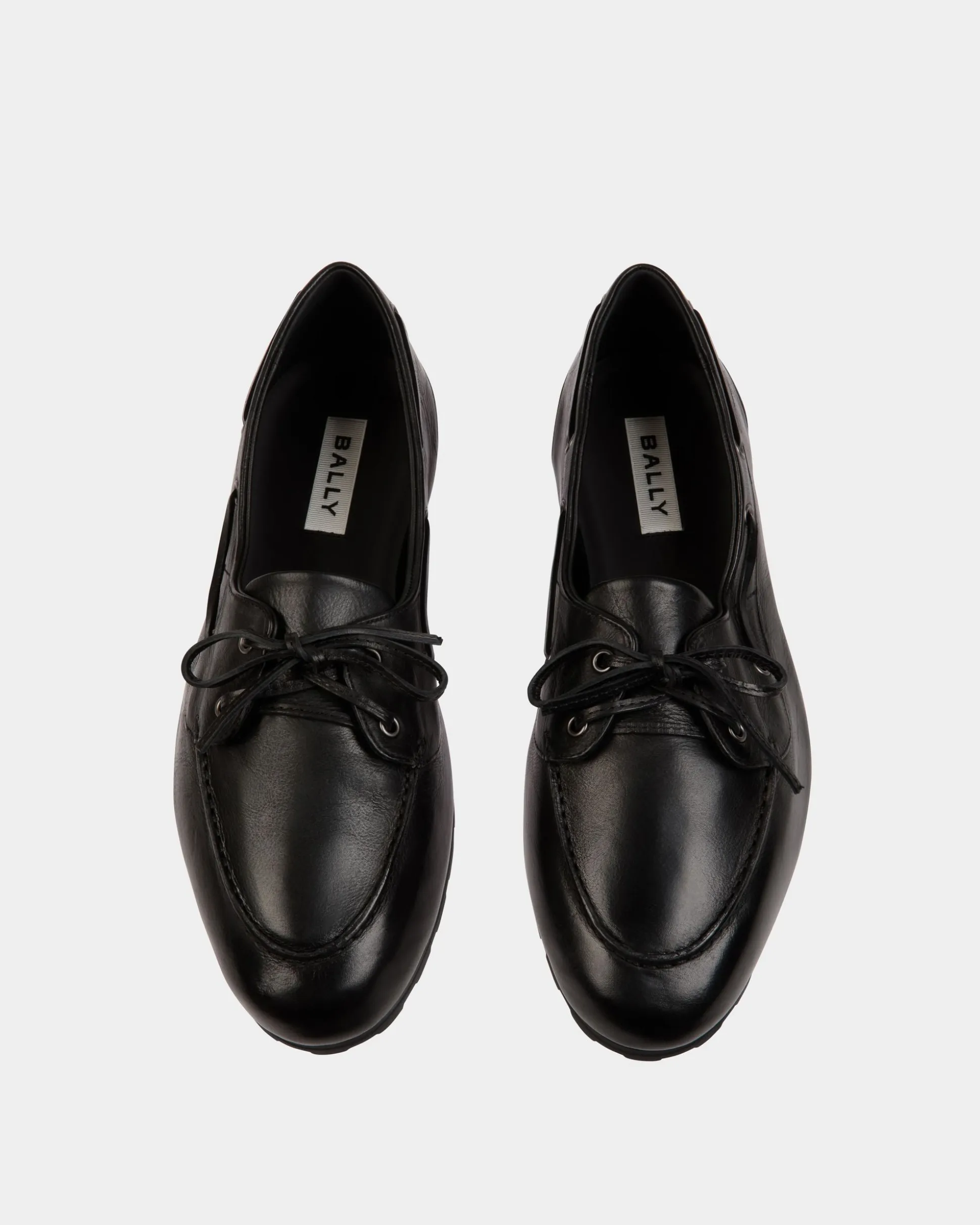 Plume Loafer In Black Leather