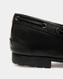 Plume Loafer In Black Leather